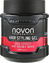 Духи, Парфюмерия, косметика Гель для укладки волос - Novon Professional Hair Styling Gel Gum Effect