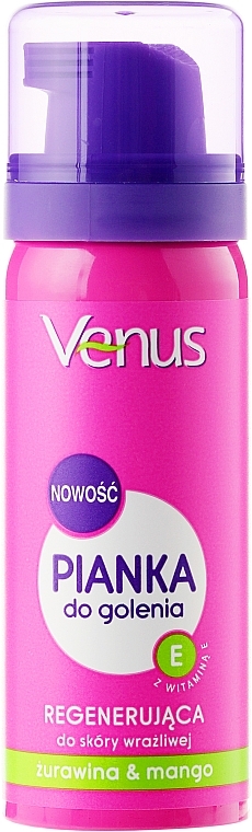 Пінка для гоління "Журавлина" - Venus — фото N1
