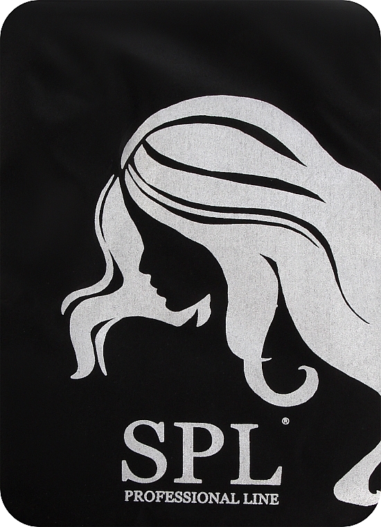Накидка парикмахерская "Mini", черная - SPL — фото N1