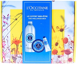 Набор - Loccitane Bienestar Set (soap/500ml + b/cr/100ml + h/cr/30ml) — фото N2