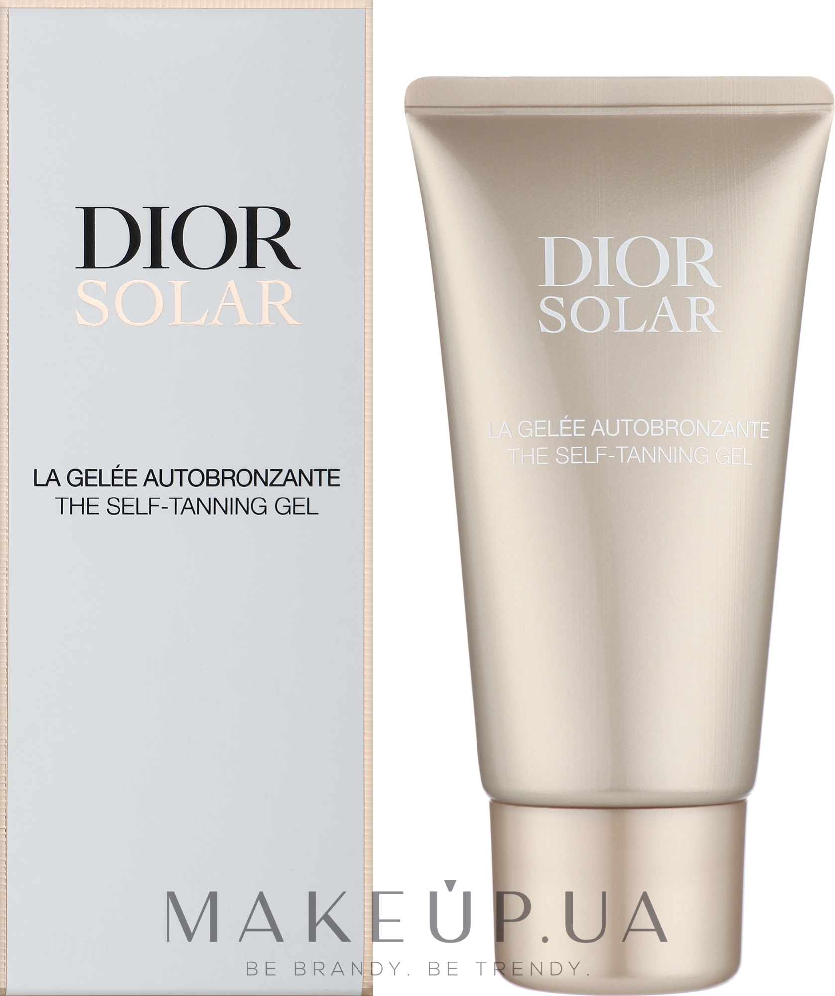 Гель-автозасмага для обличчя - Dior Solar The Self-Tanning Gel For Face — фото 50ml