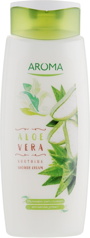 Крем-гель для душу "Алое" - Aroma Greenline Shower Cream "Aloe" — фото N1