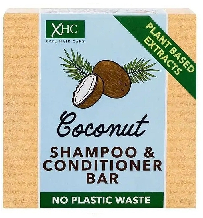 Твердый шампунь-кондиционер - Xpel Marketing Ltd Coconut Shampoo & Conditioner Bar — фото N1