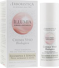 Крем для обличчя - Athena's Erboristica Illumia Face Cream Normal And Combination Skin — фото N1