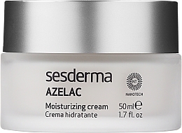 Парфумерія, косметика Зволожуючий крем для обличчя - SesDerma Laboratories Azelac Moisturizing Cream