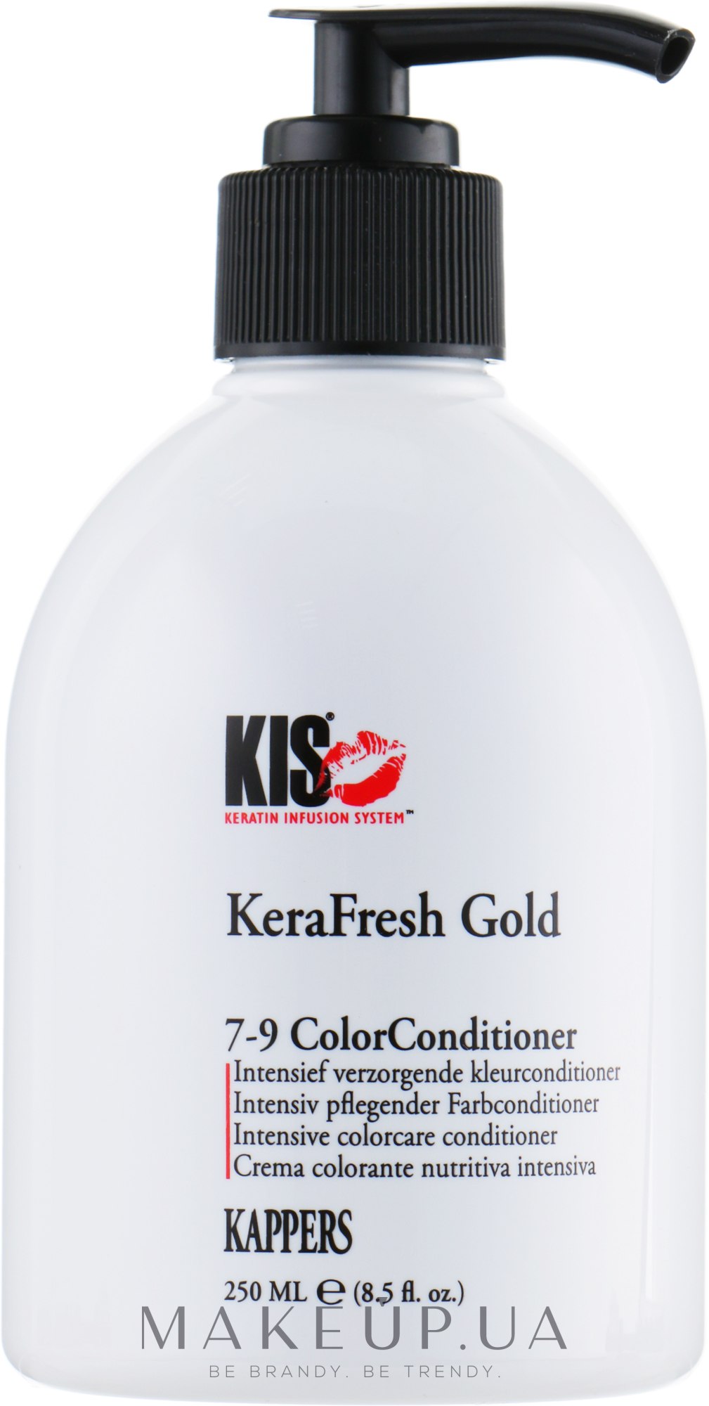 Кератиновий поживний кондиціонер - Kis KeraFresh Conditioner — фото Золото