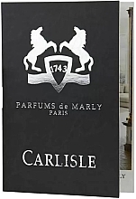 Духи, Парфюмерия, косметика Parfums De Marly Carlisle - Парфюмированная вода (пробник)