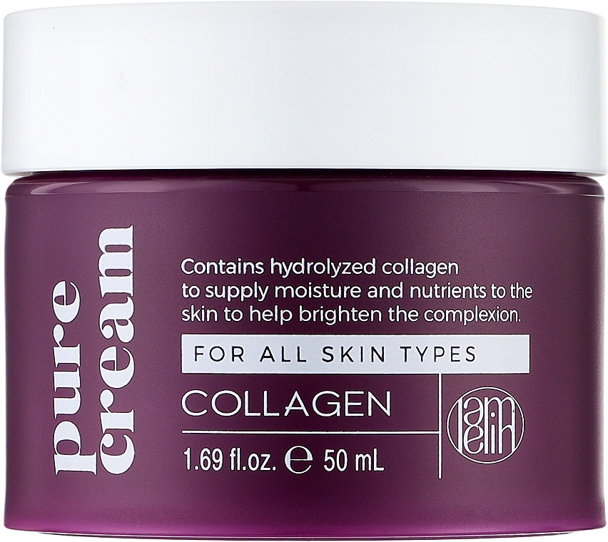 Крем для обличчя з колагеном - Lamelin Collagen Pure Cream — фото N1