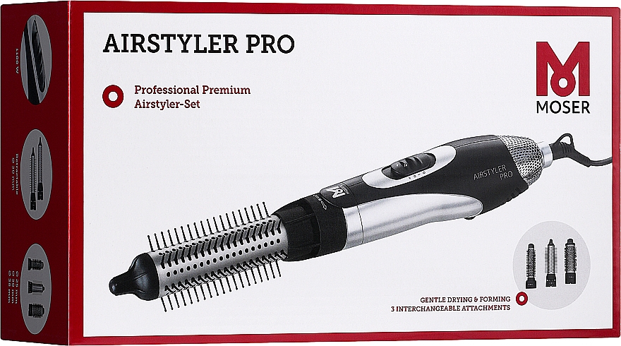 Фен-щетка для волос - Moser Airstyler Pro 25/30/38mm — фото N3