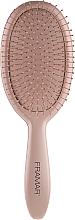 Щетка распутывающая для волос "Розовое золото" - Framar Metalling Detangle Brush Rose — фото N1