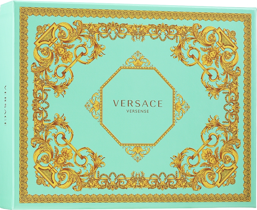 Versace Versense - Набір (edt/50 ml + b/lot/50 ml + sh/g/50 ml) — фото N1