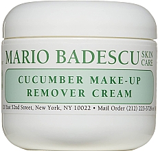 Крем для зняття макіяжу - Mario Badescu Cucumber Make-up Remover Cream — фото N1