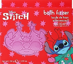 Бомбочка для ванны "Стич" - Mad Beauty Disney Stitch At Christmas Single Fizzer — фото N1
