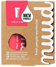 Дезодорант-антиперспірант кремовий - Nuud Natural Deo Cream Starter Pack Red — фото N4