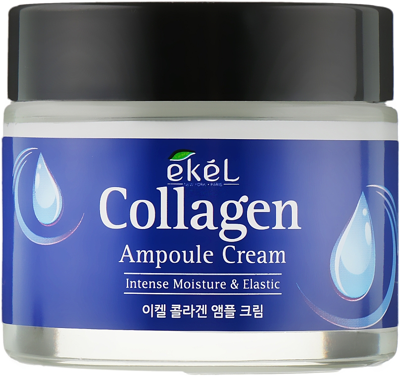 Ампульный крем для лица с коллагеном - Ekel Collagen Ampule Cream — фото N2