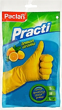 Перчатки резиновые, р.L - Paclan Practi — фото N1