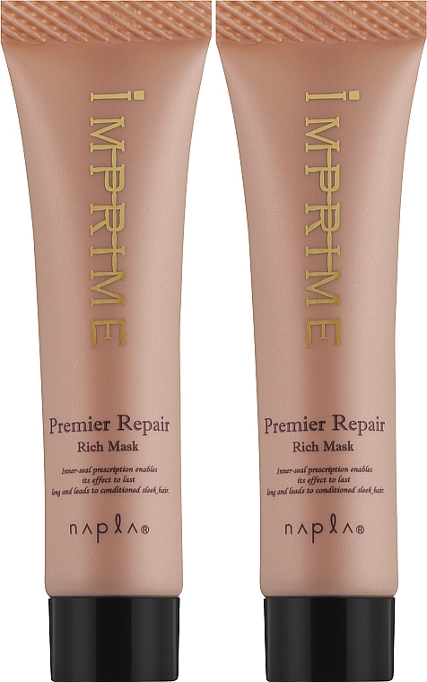 Набор для поврежденных волос - Napla Imprime Repair Rich Mask (h/mask/2*15ml) — фото N2