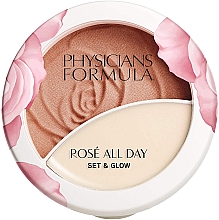 Парфумерія, косметика Пудра-бальзам для обличчя - Physicians Formula Rosé All Day Set & Glow