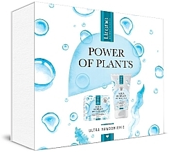 Духи, Парфюмерия, косметика Набор - Lirene Power Of Plants Aqua Bubbles (f/gel/150ml + f/cr/50ml)