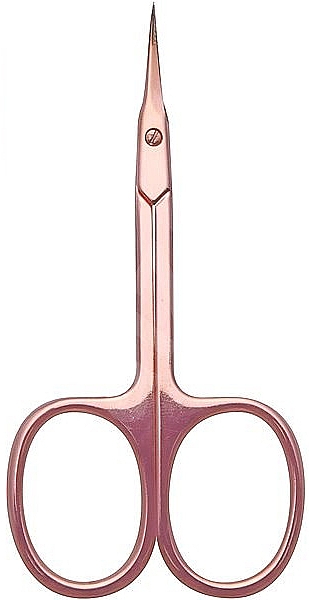 Маникюрные ножницы для кутикулы, 9 см, 1091/5RGH B, в блистере - Titania Rose Gold — фото N1