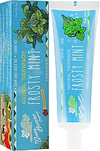 Духи, Парфюмерия, косметика Зубная паста "Frosty Mint" со вкусом ментола - Green Beaver Toothpaste