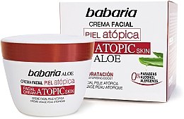 Парфумерія, косметика Крем для обличчя з алое вера - Babaria Atopic Face Cream