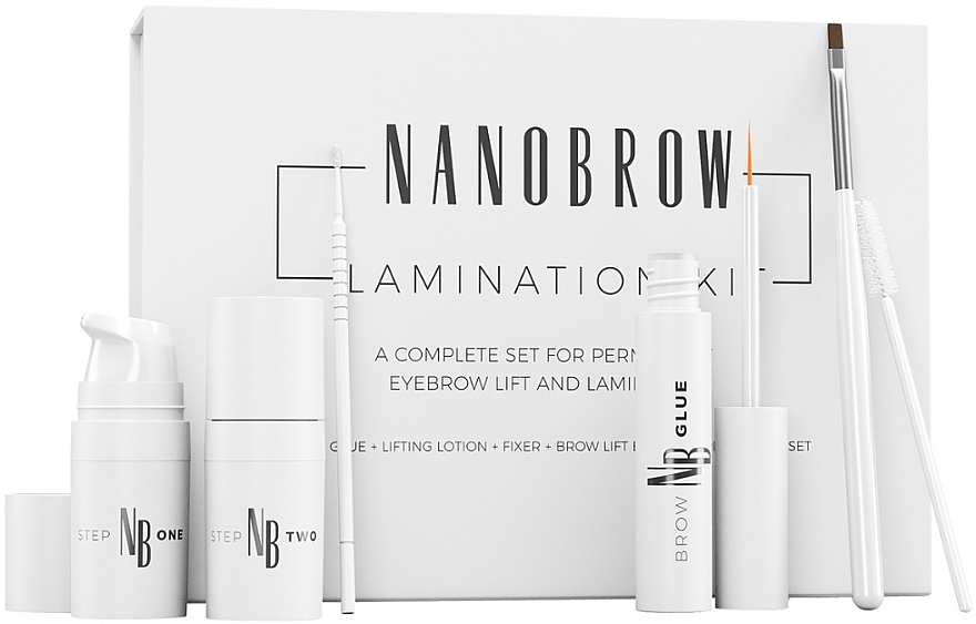 Набор для ламинирования бровей - Nanobrow Lamination Kit — фото N1