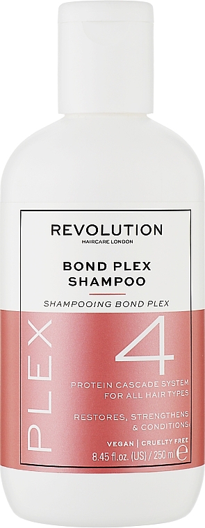 Шампунь для волос - Makeup Revolution Plex 4 Bond Plex shampoo — фото N1
