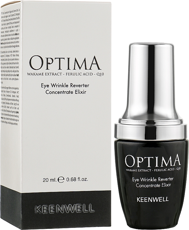 Сироватка-еліксир від зморщок, для повік - Keenwell Optima Eye Wrinkle Reverter Concentrate Elixir — фото N2