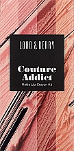 Парфумерія, косметика Набір - Lord&Berry Couture Addict Matte Lip Crayon Kit (lip/crayon/4x1.8g)