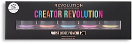 Набір пігментів - Makeup Revolution Creator Revolution Artist Pigment Pot Set (pigment/5x0.8g) — фото N2