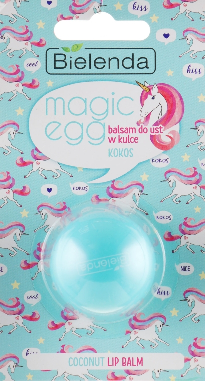 Бальзам для губ "Кокос" - Bielenda Magic Egg Coconut Lip Balm — фото N1