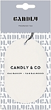 Духи, Парфюмерия, косметика Ароматическая подвеска - Candly & Co No.6 Galbanum, Sandalwood Fragrance Tag