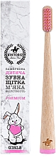 Парфумерія, косметика Дитяча бамбукова зубна щітка - Viktoriz Premium Girls
