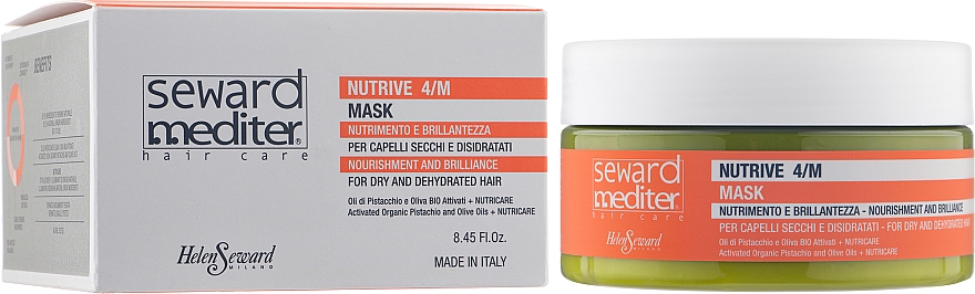 Маска для живлення й надання блиску волоссю - Helen Seward Nutrive 4/M Mask — фото N4