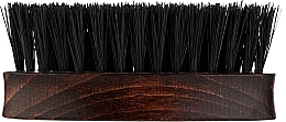 Щетка для бороды и усов с щетиной кабана, плоская, 5 рядов - Gorgol — фото N1
