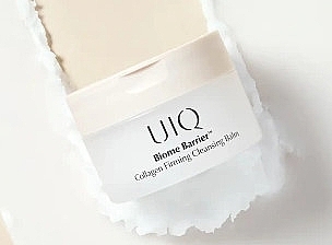 Очищуючий бальзам з колагеном та постбіотиками - UIQ Biome Barrier Collagen Firming Cleansing Balm — фото N2