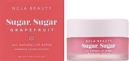 Скраб для губ "Розовый грейпфрут" - NCLA Beauty Sugar, Sugar Pink Grapefruit Lip Scrub — фото N2
