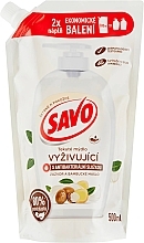 Парфумерія, косметика Рідке мило "Імбир і масло ши" - Savo Ginger & Shea Butter Liquid Soap (refill)