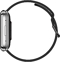 Смарт-часы, серебристо-черные - Garett Smartwatch GRC STYLE Silver-Black — фото N5