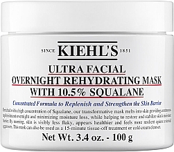 Нічна зволожувальна маска - Kiehl's Ultra Facial Overnight Hydrating Masque — фото N2