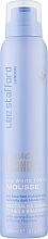 Парфумерія, косметика Тонуючий мус з синім пігментом для освітленого волосся - Lee Stafford Bleach BlondeIce White Toningh Mousse