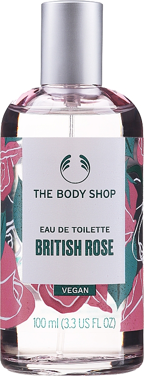 The Body Shop British Rose Vegan - Туалетная вода — фото N1