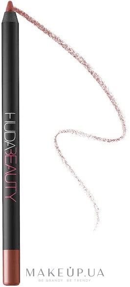 Водостійкий матовий олівець для губ - Huda Beauty Lip Contour Matte Pencil — фото Trendsetter