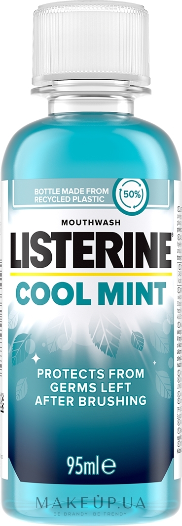 Ополаскиватель для полости рта "Свежая мята" - Listerine Cool Mint — фото 95ml