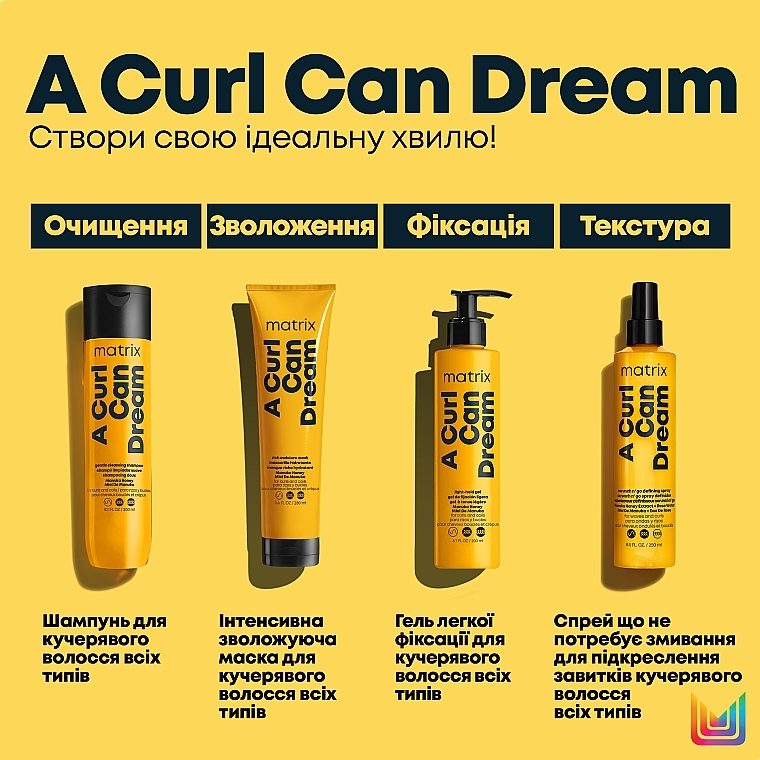 Шампунь для кучерявого волосся - Matrix A Curl Can Dream Shampoo — фото N5