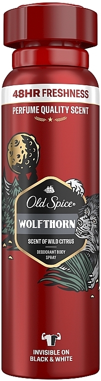 УЦІНКА Дезодорант аерозольний - Old Spice Wolfthorn Deodorant Spray * — фото N2