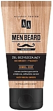 Парфумерія, косметика Очищувальний гель для бороди та обличчя - AA Cosmetics Men Beard Barber