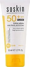 Духи, Парфюмерия, косметика Солнцезащитный крем для лица - Soskin Sun Cream Very High Protection SPF 50+