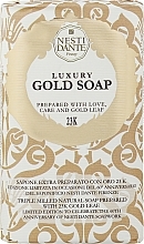 Парфумерія, косметика Мило - Nesti Dante Gold Soap
